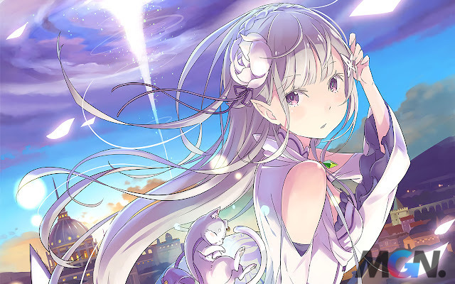 Emilia trong Re:Zero
