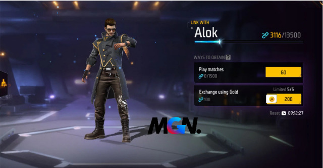 Để unlock nhân vật trong Free Fire, người chơi cần có vàng hoặc kim cương