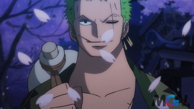 Dù mang trên mình thanh kiếm huyền thoại cảu Ryuma, nhưng Zoro chưa từng thăm mộ của ông tại arc Wano trong One Piece