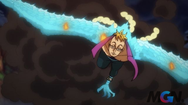 Tuy mang trọng trách bảo vệ Luffy, nhưng Marco chưa bao giờ có tương tác với cậu trong arc Wano của One Piece