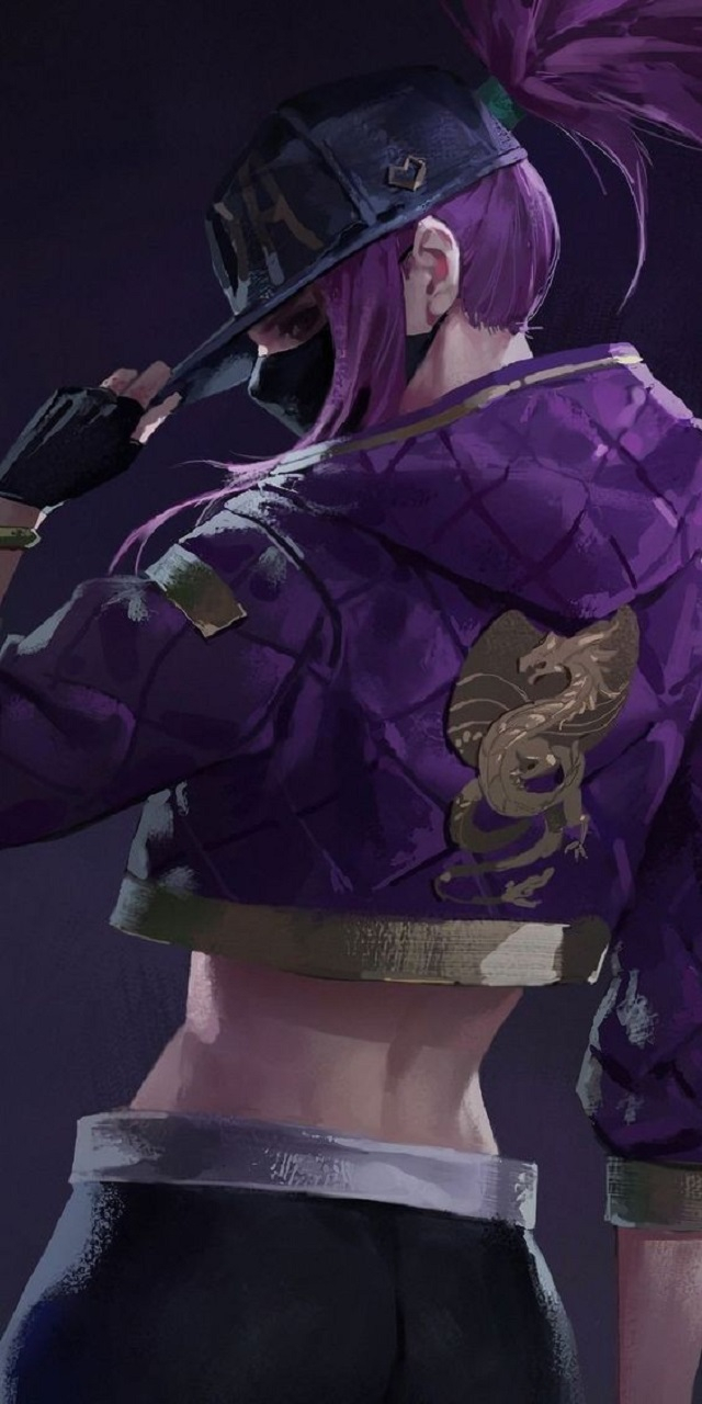 Akali K/DA LMHT fanart