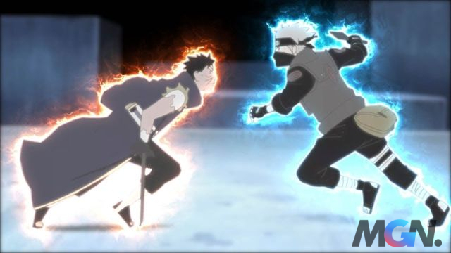 Obito và Kakashi trong Naruto