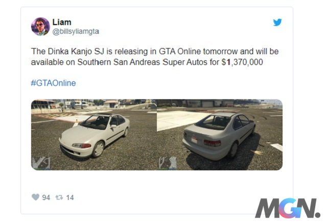 Dinka Kanjo SJ - GTA Online