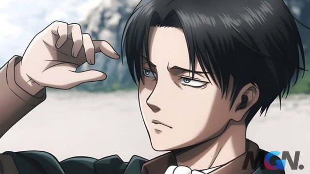 Levi có chiều cao khá khiêm tốn trong attack on titan