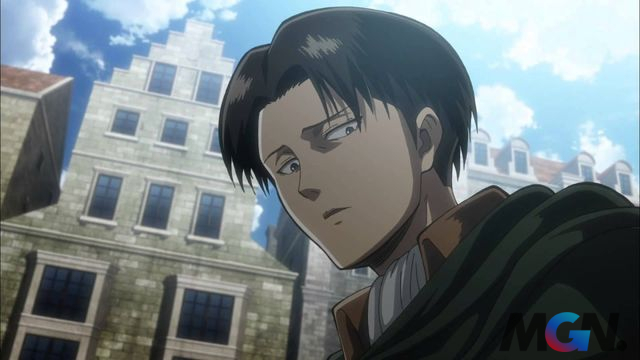 Levi trong attack on titan
