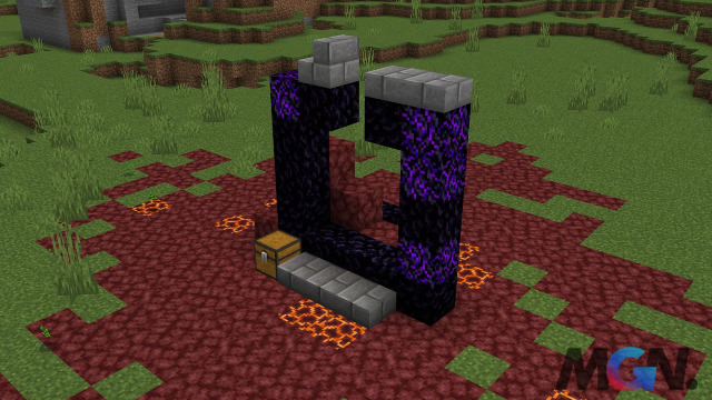 Khối Obsidian trong Minecraft