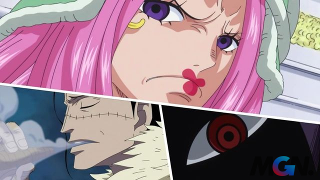 Bonney, Crocodile và Im-sama trong One Piece 