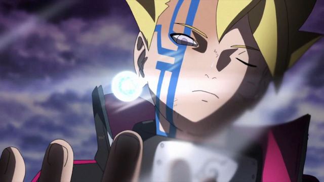 Momoshiki tạo Rasengan