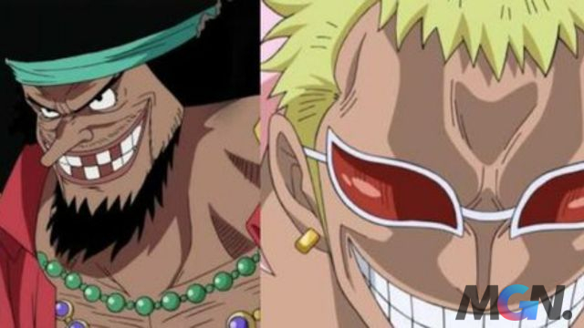 Râu Đen và Doflamingo trong one piece
