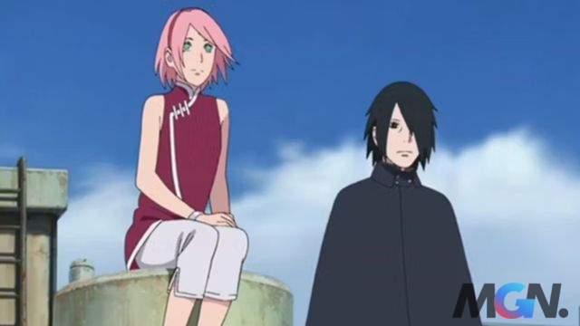 Sasuke và Sakura trong Naruto