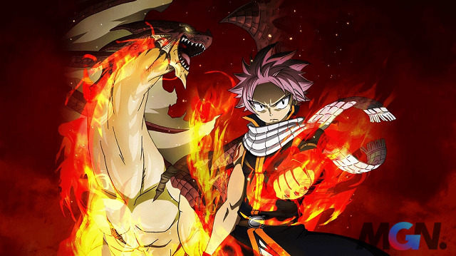 Natsu có một con Rồng bên trong