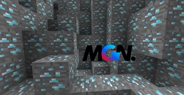 Bản đồ từ các quặng kim cương trong Minecraft