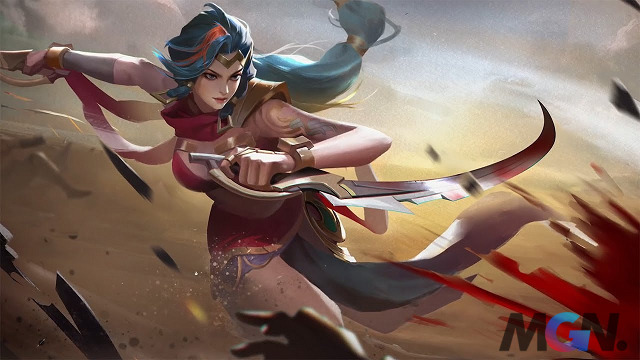 Kèo đấu chất lượng nhất với Murad chính là Yena khi cô nàng hội tụ các ưu điểm 'ăn tiền' như damage to, độ lỳ lợm cao, không phụ thuộc quá nhiều trang bị nhưng vẫn đảm bảo nguồn sát thương đủ tốt
