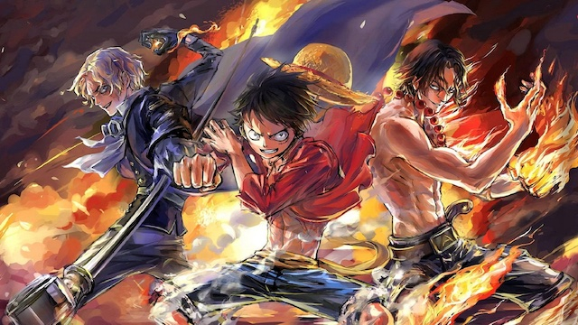 ace sabo luffy