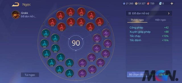 Bảng ngọc tham khảo cho lối chơi Grakk full phép_1
