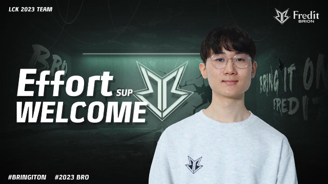 BRO chiêu mộ Effort