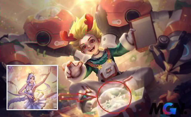 skin Yena được cho là có liên quan tới skin Giáng Sinh của Max