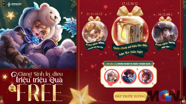 Sự Kiện Đại Tiệc Mở Quà