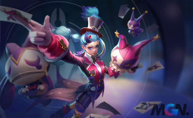 Splash Art skin của Bonnie
