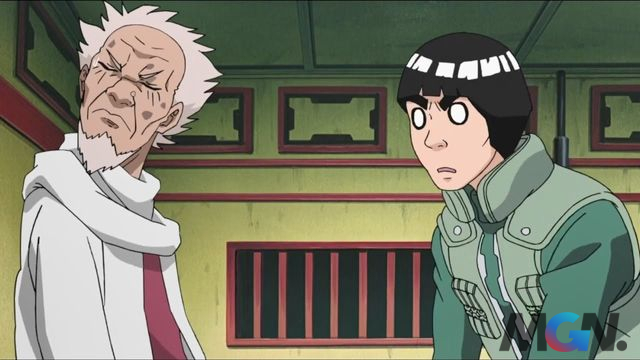 naruto might guy
