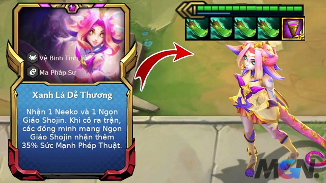Lõi Xanh Lá Dễ Thương