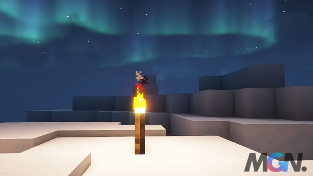 Ngọn đuốc được cho là nguồn sáng tốt nhất để sử dụng trong Minecraft