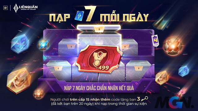 SỰ KIỆN NẠP TÌM KHO BÁU