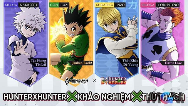 AOV x Hunter x Hunter đang gây tranh cãi không ít trong cộng đồng game thủ