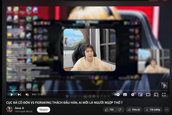 Zeros livestream 15 tiếng