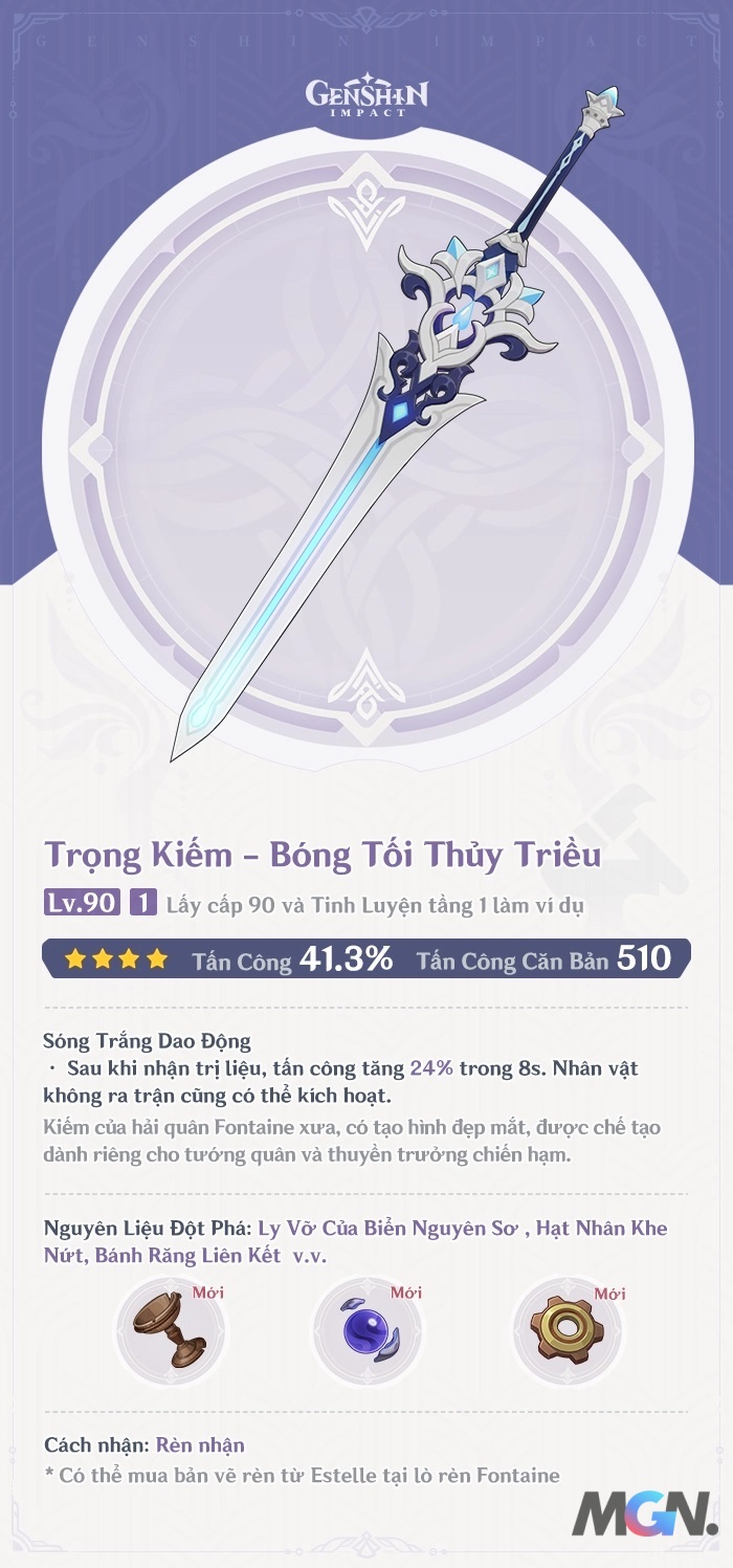 Trọng Kiếm - Bóng Tối Thủy Triều