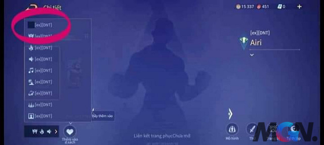 Airi Thứ Nguyên Vệ Thần sở hữu đặc quyền riêng