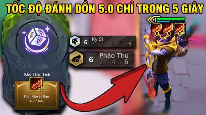 Top các trang bị Ánh Sáng được yêu thích tại ĐTCL.1