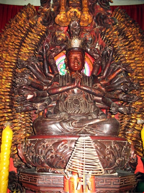 Đã tìm được tượng Phật nghìn tay, nghìn mắt bị mất trộm ở Hưng Yên