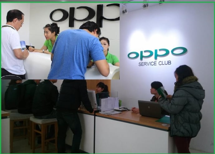 Địa chỉ bảo hành điện thoại Oppo chính hãng gần nhà bạn nhất