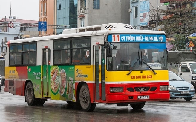Lộ trình tuyến xe buýt số 11 Hà Nội: Giờ chạy, giá vé, lưu ý khi đi