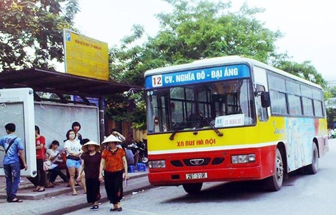 Lộ trình tuyến xe buýt số 12 Hà Nội và lưu ý khi bắt xe bus này