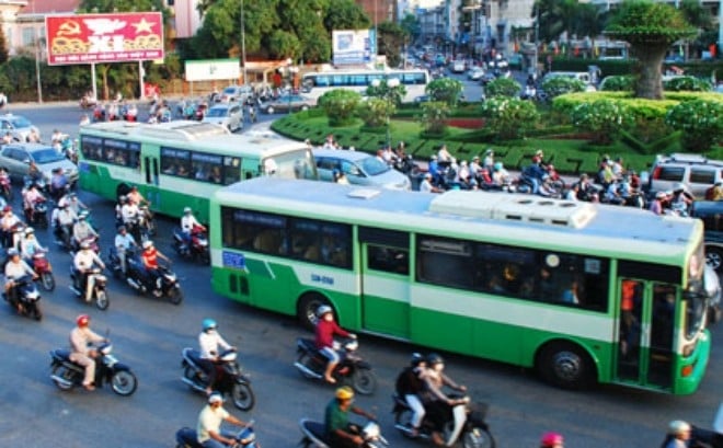 Lộ trình tuyến xe buýt số 104 TP HCM: Bến xe An Sương - Đại học Nông Lâm