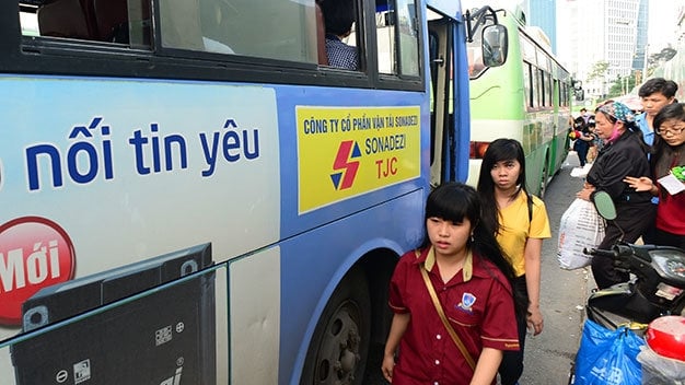 Lộ trình tuyến xe buýt số 12 TP HCM: Bến Thành – Thác Giang Điền