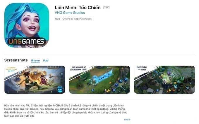 Tải lại game Tốc Chiến để trải nghiệm