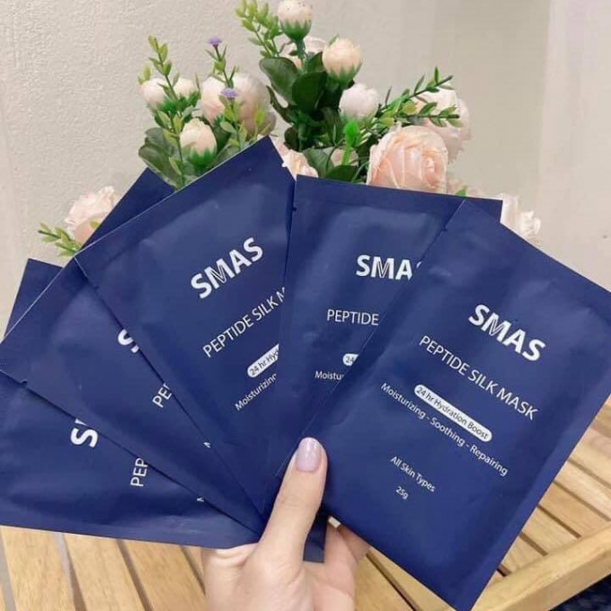 Công dụng mặt nạ SMAS Peptide Silk Mask