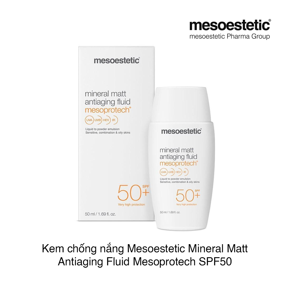 Kem chống nắng ngăn ngừa lão hóa Mesoprotech SPF50+