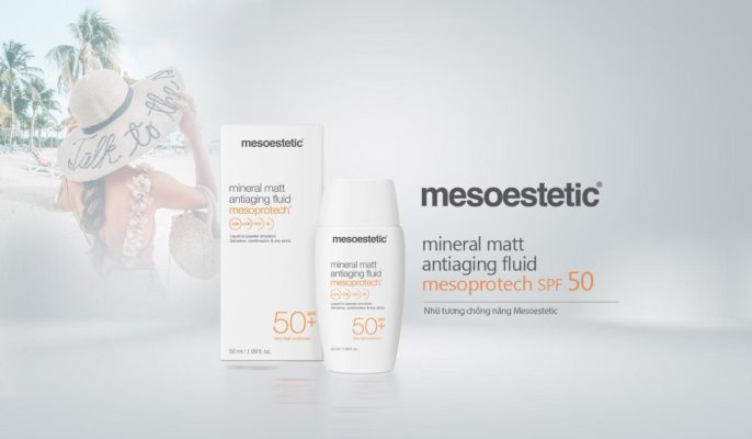 Kem chống nắng chống lão hóa Mesoprotech SPF50+ có nhiều công dụng tuyệt vời ngoài chống nắng