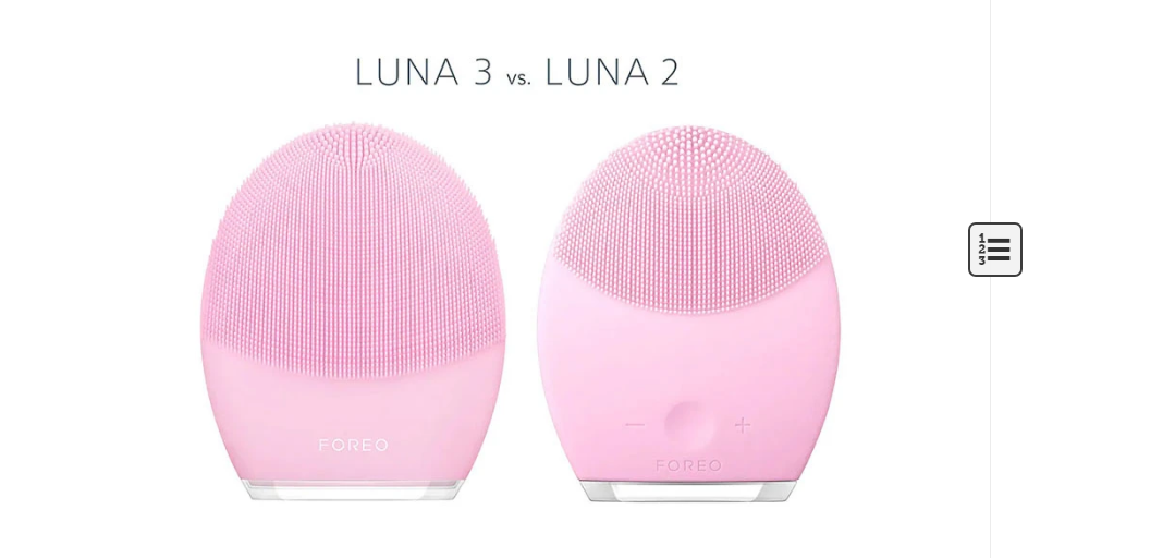 Trước máy rửa mặt Foreo Luna, Hãng đã cho ra mắt hàng loạt các dòng sản phẩm rửa mặt nổi tiếng được nhiều chị em sử dụng như Luna, Luna 2, Luna Play, Luna mini 2…