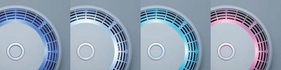 4 màu đèn LED của máy tạo hydro trong phòng tắm – llexam MYH-B02