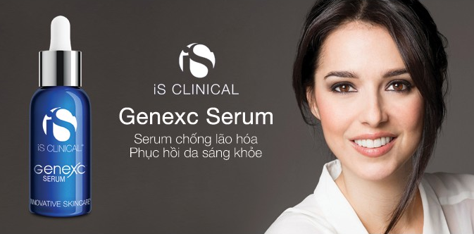 Serum chống lão hóa IS Clinical Genexc là một bước chăm sóc da quan trọng để bạn có được làn da trẻ và khỏe mạnh