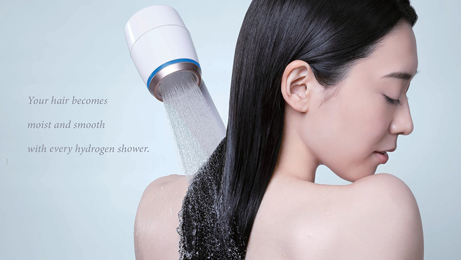 Vòi tắm hydro llexam MHY-BS01 giúp mái tóc của bạn thêm mềm mại và mượt hơn