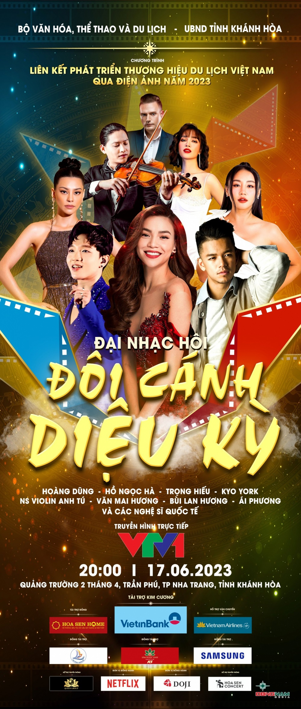 Chương trình có sự tham gia của các nghệ sĩ có tên tuổi. Ảnh sưu tầm