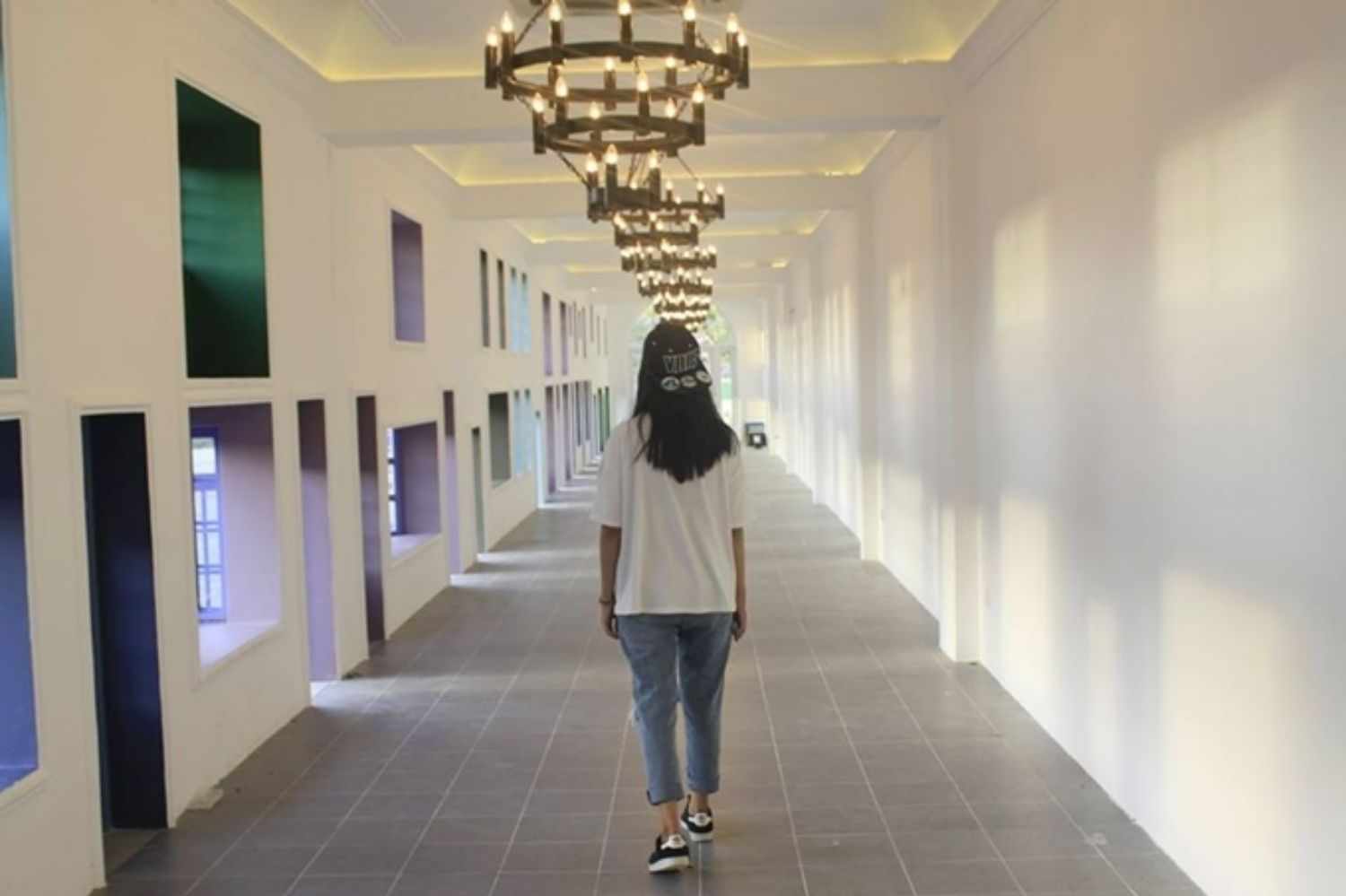 Khu nhà này có những thiết kế được kết hợp giữa phong cách mang hơi hướng cổ điển và hiện đại