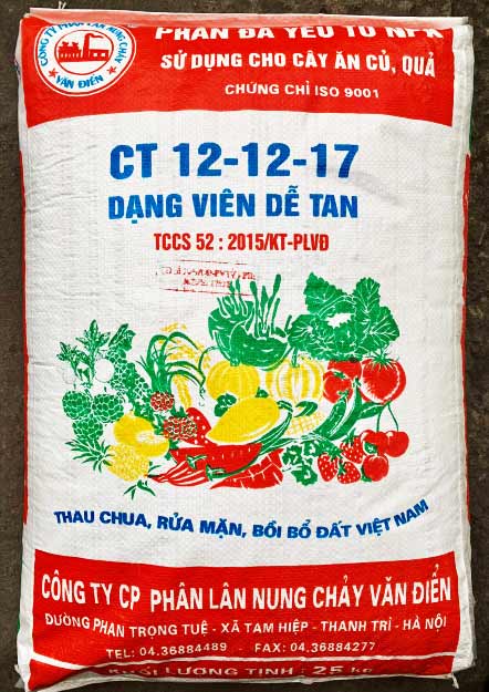 đa yếu tố NPK Văn Điển