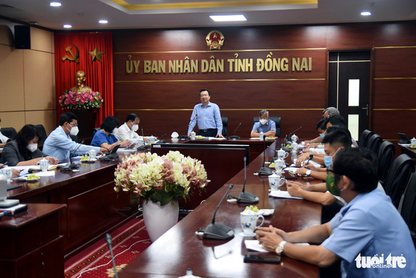 Bộ trưởng Bộ Xây dựng Nguyễn Thanh Nghị đề nghị Đồng Nai quan tâm nhiều hơn nhà ở xã hội công nhân - Ảnh: A LỘC